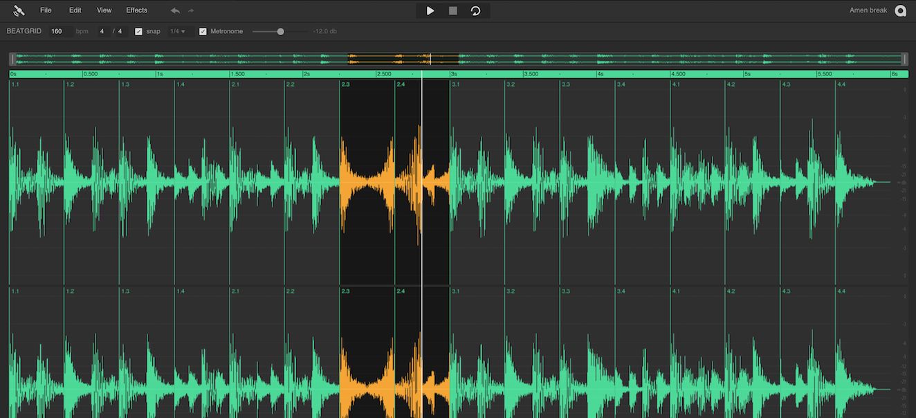 Audio editor free online